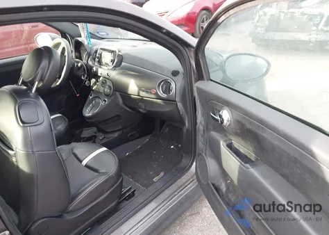 2017 Fiat 500E Battery Electric from USA, damaged, VIN 3C3CFFGE1HT547880